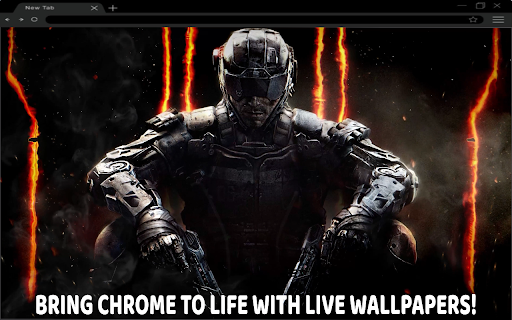 Call of Duty Black Ops 3 Live Wallpaper  from Chrome web store to be run with OffiDocs Chromium online