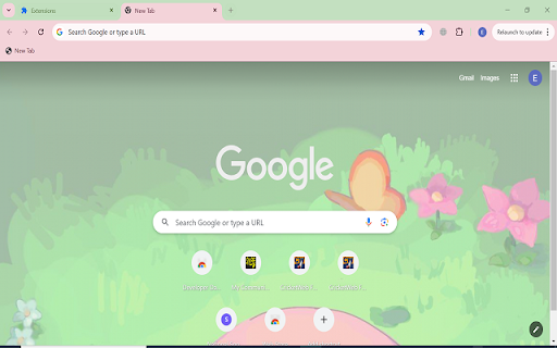 Calm Grass Kirby  from Chrome web store to be run with OffiDocs Chromium online