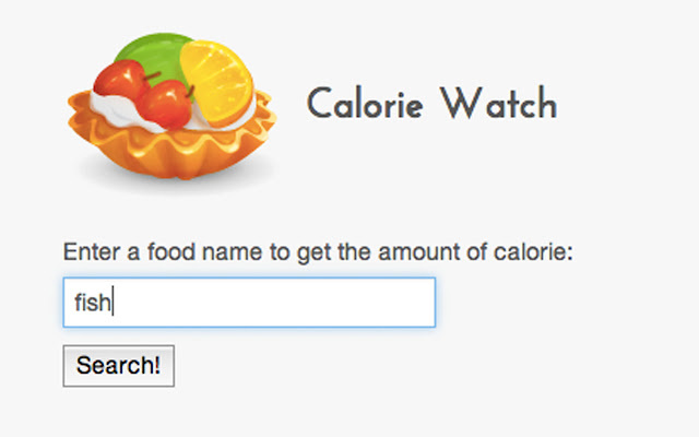 Calorie Watch из интернет-магазина Chrome будет работать с OffiDocs Chromium онлайн