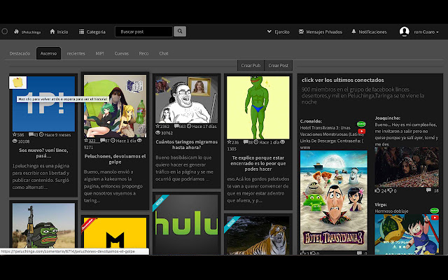Cambiar los colores a Peluchinga  from Chrome web store to be run with OffiDocs Chromium online