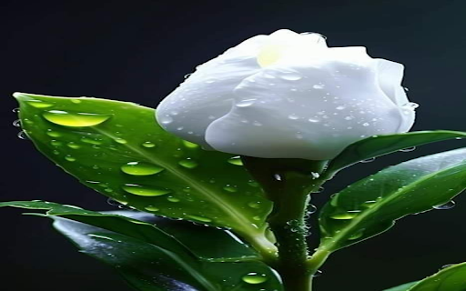 Camellia flower about to bloom wallpaper  from Chrome web store to be run with OffiDocs Chromium online
