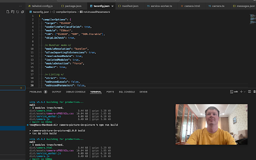 Camera Picture In Picture (PIP Overlay)  from Chrome web store to be run with OffiDocs Chromium online