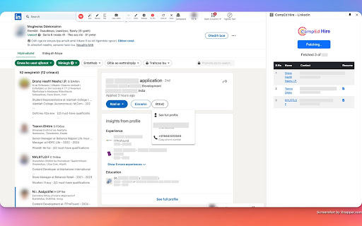 CampEd HireLinkedIn  from Chrome web store to be run with OffiDocs Chromium online