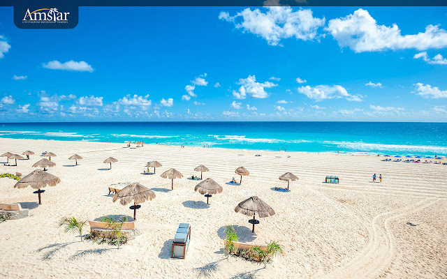 Cancun Beach Mexico  from Chrome web store to be run with OffiDocs Chromium online