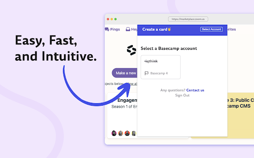 Can Do Supercharge your Basecamp!  from Chrome web store to be run with OffiDocs Chromium online