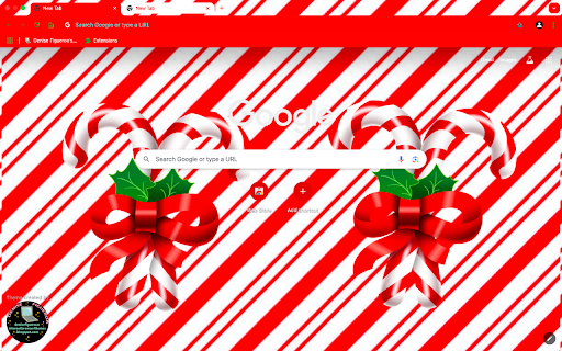 Candy Cane  from Chrome web store to be run with OffiDocs Chromium online