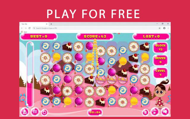 Candy Match 3 Puzzle Games  from Chrome web store to be run with OffiDocs Chromium online