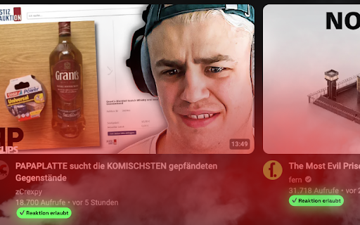 Can I React?  from Chrome web store to be run with OffiDocs Chromium online