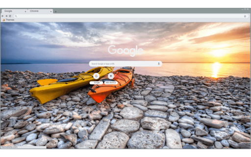 canoes on the beach  from Chrome web store to be run with OffiDocs Chromium online