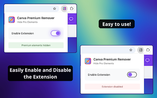 Canva Premium Remover – Hide Pro Elements  from Chrome web store to be run with OffiDocs Chromium online
