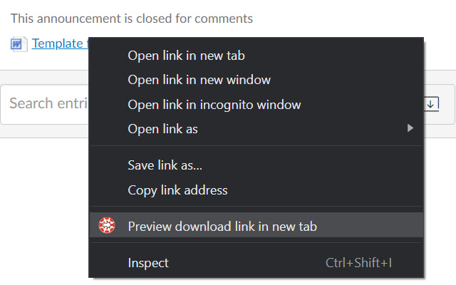 Canvas Anti Downloader  from Chrome web store to be run with OffiDocs Chromium online