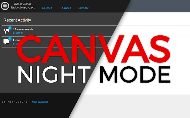 Canvas Night Mode  from Chrome web store to be run with OffiDocs Chromium online