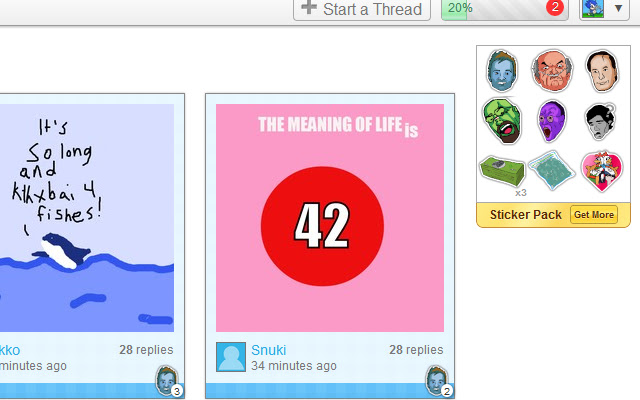 Canvas Sticker Themer  from Chrome web store to be run with OffiDocs Chromium online