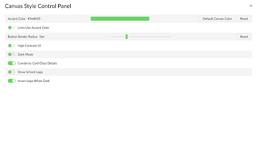 Canvas Style  from Chrome web store to be run with OffiDocs Chromium online