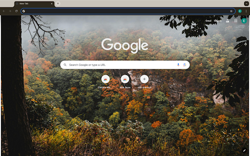 Canyons and forests  from Chrome web store to be run with OffiDocs Chromium online