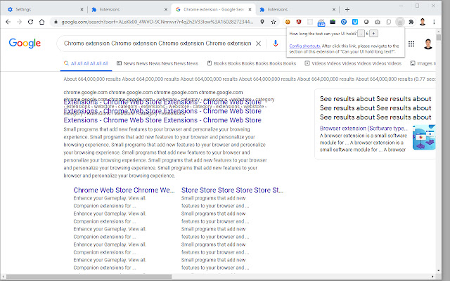 Can your UI hold long text?  from Chrome web store to be run with OffiDocs Chromium online