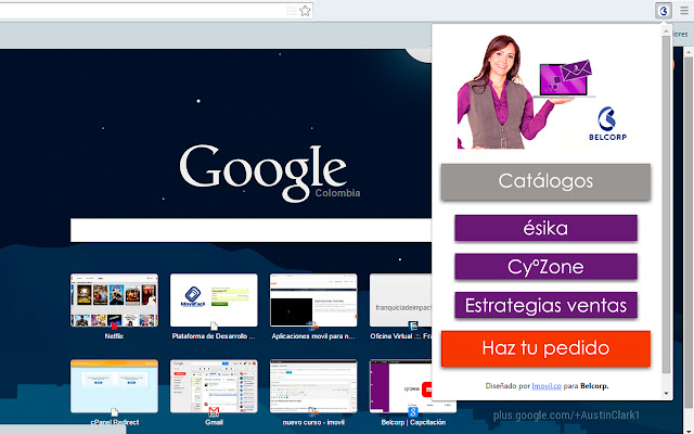Capacitacion Belcorp  from Chrome web store to be run with OffiDocs Chromium online