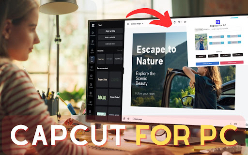 CapCut For PC,Windows and Mac (Easy Edit)  from Chrome web store to be run with OffiDocs Chromium online