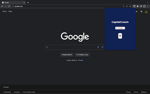 Capital Crunch  from Chrome web store to be run with OffiDocs Chromium online