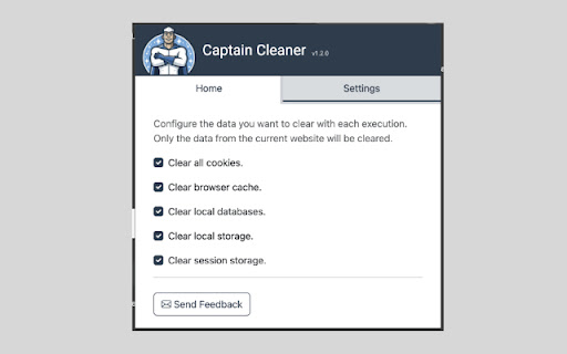 Capitán Limpieza  from Chrome web store to be run with OffiDocs Chromium online