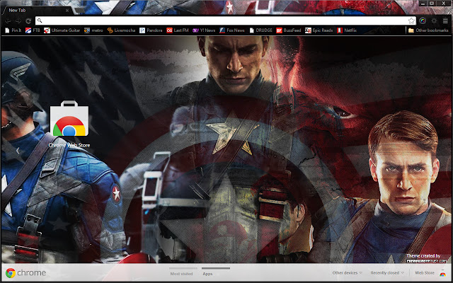 Captain America (medium res)  from Chrome web store to be run with OffiDocs Chromium online