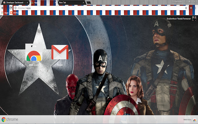 Captain America Super Soldier  from Chrome web store to be run with OffiDocs Chromium online