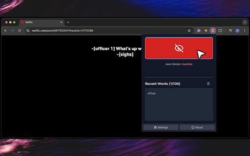 Captionary  from Chrome web store to be run with OffiDocs Chromium online