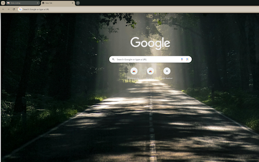 captures a dreamy path winding through the forest  from Chrome web store to be run with OffiDocs Chromium online