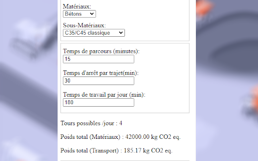 Carbone des materiaux  from Chrome web store to be run with OffiDocs Chromium online