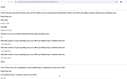 Carbon Emissions Extension  from Chrome web store to be run with OffiDocs Chromium online