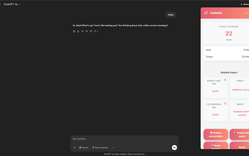 Carbonix  from Chrome web store to be run with OffiDocs Chromium online