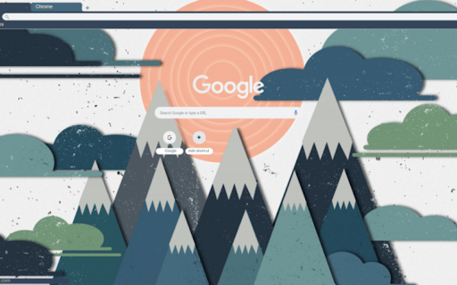 Cardboard Mountain Peaks  from Chrome web store to be run with OffiDocs Chromium online