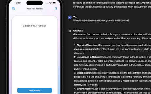 CardsGPT  from Chrome web store to be run with OffiDocs Chromium online