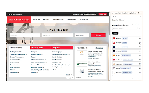 CareerBagel Autofill Job Applications and Tracker  from Chrome web store to be run with OffiDocs Chromium online
