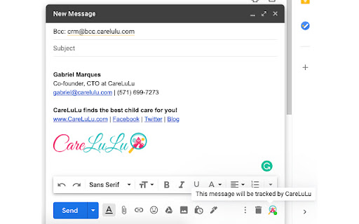 CareLuLu Extension  from Chrome web store to be run with OffiDocs Chromium online