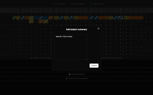 Carpe Diem  from Chrome web store to be run with OffiDocs Chromium online