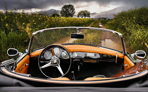 Cars drive in the flower garden  from Chrome web store to be run with OffiDocs Chromium online