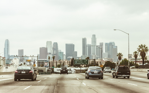Cars running on the road  from Chrome web store to be run with OffiDocs Chromium online
