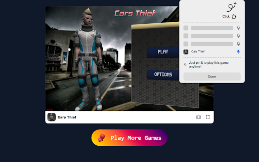 Cars Thief Game Master High Speed Escapes and Outwit the Police!  from Chrome web store to be run with OffiDocs Chromium online