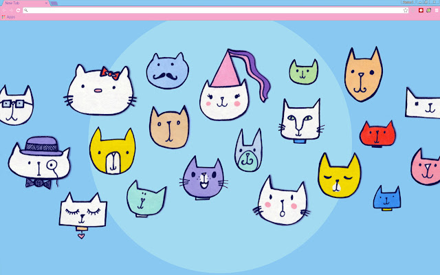 Cartoon Kittens  from Chrome web store to be run with OffiDocs Chromium online