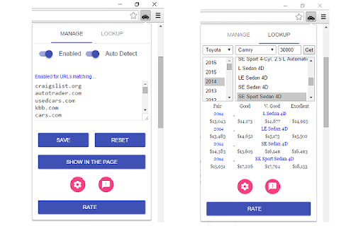 Car Value  from Chrome web store to be run with OffiDocs Chromium online