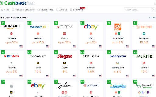 Cashback Monitor  from Chrome web store to be run with OffiDocs Chromium online