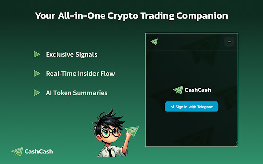 CashCash  from Chrome web store to be run with OffiDocs Chromium online