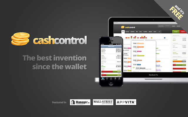 CashControl  from Chrome web store to be run with OffiDocs Chromium online