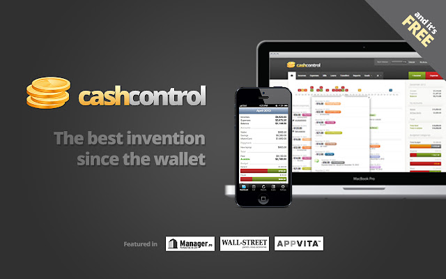 CashControl da Chrome Web Store para ser executado com OffiDocs Chromium online