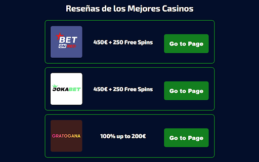 CasinoDinero Casino Reseña  from Chrome web store to be run with OffiDocs Chromium online