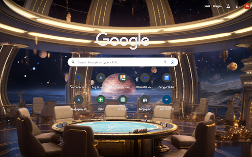 Casino Futuristic Galaxy Wallpaper  from Chrome web store to be run with OffiDocs Chromium online