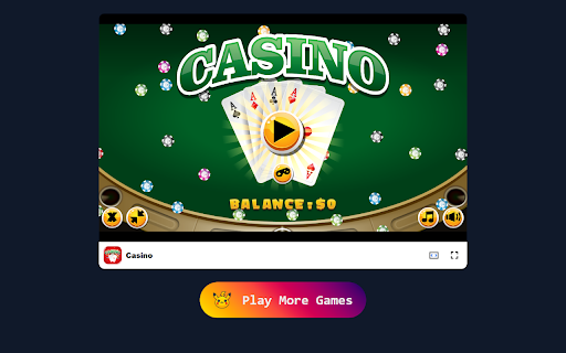 Casino Game in Browser Free  Offline available  from Chrome web store to be run with OffiDocs Chromium online