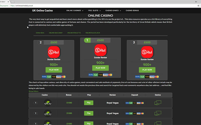 Casino MAXI  from Chrome web store to be run with OffiDocs Chromium online