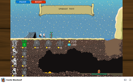 Castle Woodwarf Build and manage a thriving Dwarven community!  from Chrome web store to be run with OffiDocs Chromium online